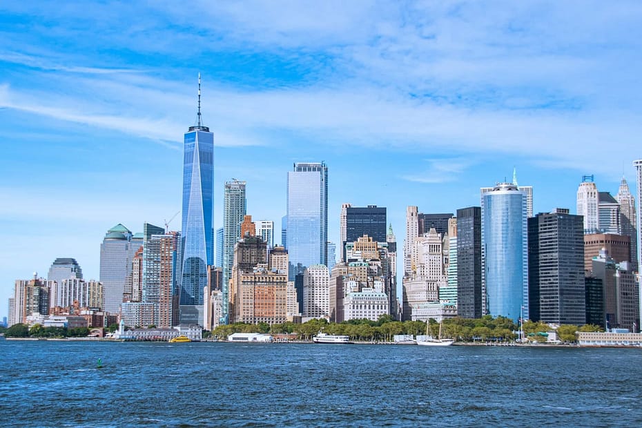 Skyline de New York avec le One World Trade Center